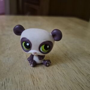 Littlest Pet Shop #353 LPS NOOKS PANDA Bear Pink Purple